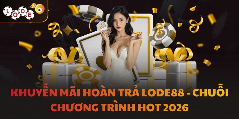 Khuyến Mãi Hoàn Trả LODE88 - Chuỗi Chương Trình Hot 2026